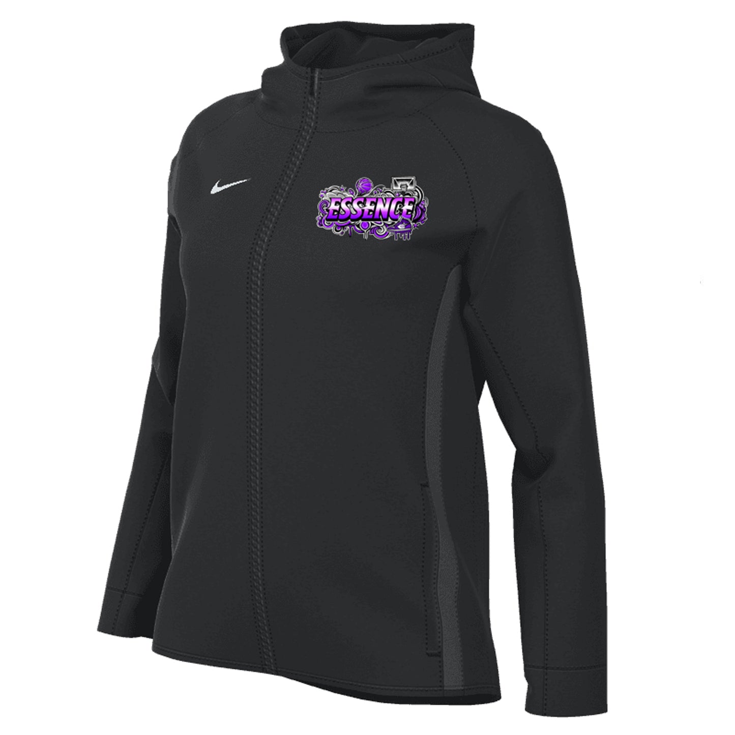 2025 Black Nike Hoodie - Full Zip - Enter the team of your child in the "View Cart Section"